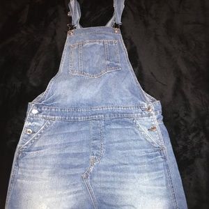 American Eagle Outfitters Overall Jean Dress